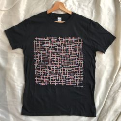 Image of Liverpool Bands name-chains black t-shirt