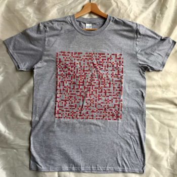 Image of Liverpool FC name-chains grey t-shirt